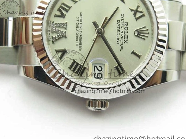BP SS Edition Maker Roman Best Oyster 31mm on Bracelet 278271 Dial Datejust Silver 0417